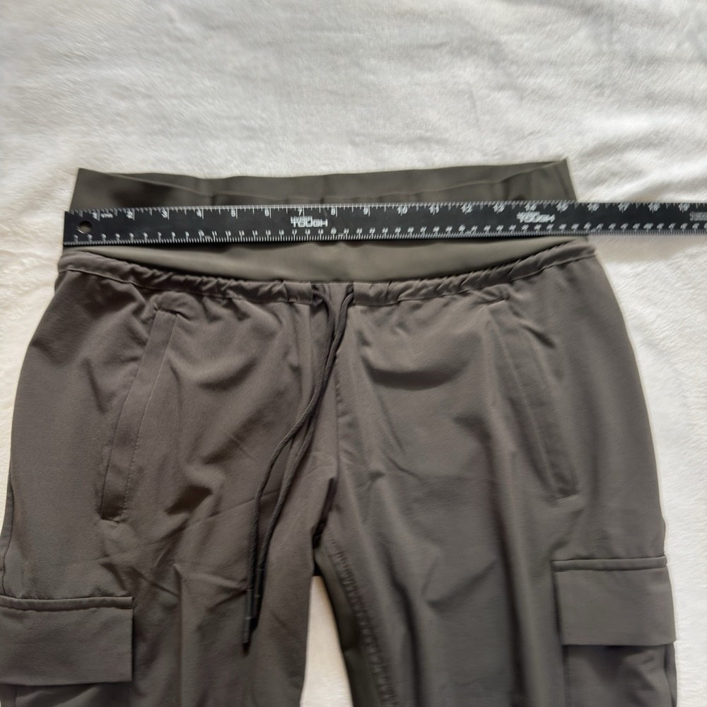 Athleta Sutton Jogger Pants Green Women's 8P Lightweight Cargo Pockets - Picture 8 of 9